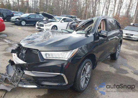 2019 Acura Mdx Tech Pkg from USA, damaged, VIN 5J8YD4H56KL006726